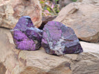 Natural Metallic Purpurite Specimens x 12 From Erongo, Namibia - Toprock Gemstones and Minerals 