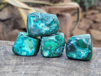 Polished Malacolla Free Forms x 35 From Kulukuluku, Congo