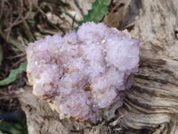 Natural Amethyst Spirit Quartz Clusters x 2 From Boekenhouthoek, South Africa