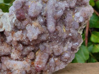 Natural Amethyst Spirit Quartz Clusters x 2 From Boekenhouthoek, South Africa