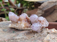 Natural Amethyst Spirit Quartz Clusters & Crystals x 35 From Boekenhouthoek, South Africa
