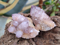 Natural Amethyst Spirit Quartz Clusters & Crystals x 35 From Boekenhouthoek, South Africa