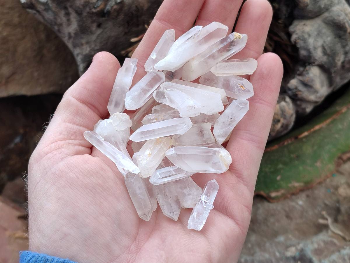 Natural Mine Run Quartz Crystals x 2.9 Kg From Madagascar - Toprock Gemstones and Minerals 