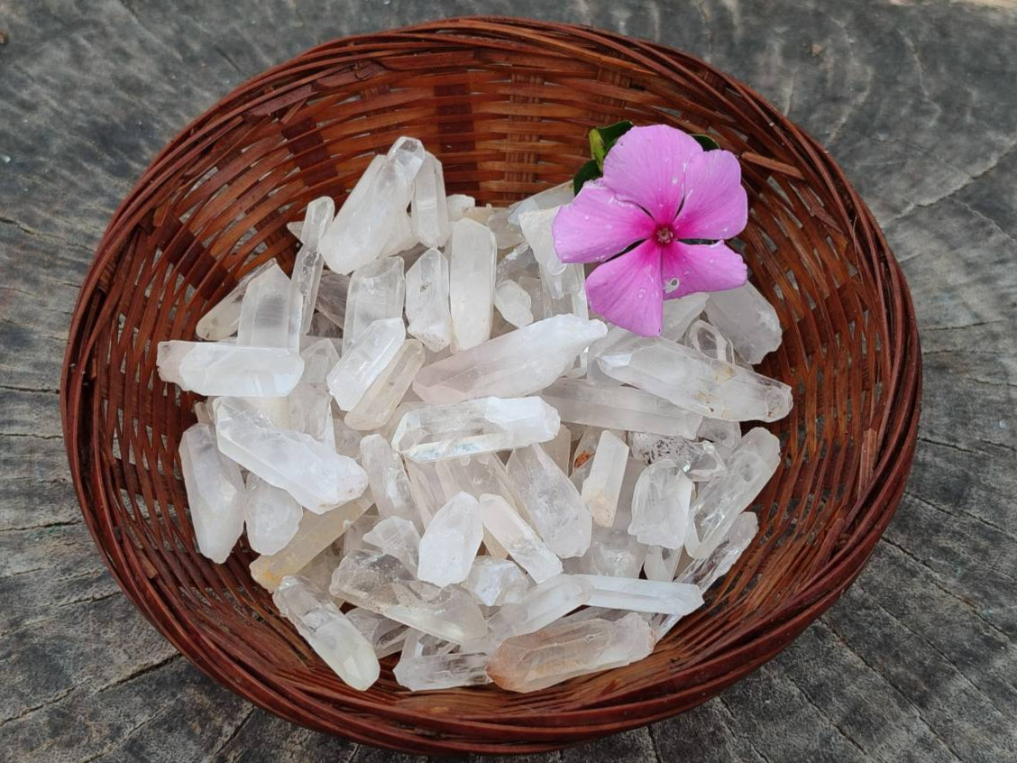 Natural Mine Run Quartz Crystals x 2.9 Kg From Madagascar - Toprock Gemstones and Minerals 