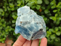 Natural Sky Blue Calcite Specimens x 12 From Namibia