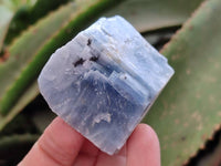 Natural Sky Blue Calcite Specimens x 12 From Namibia