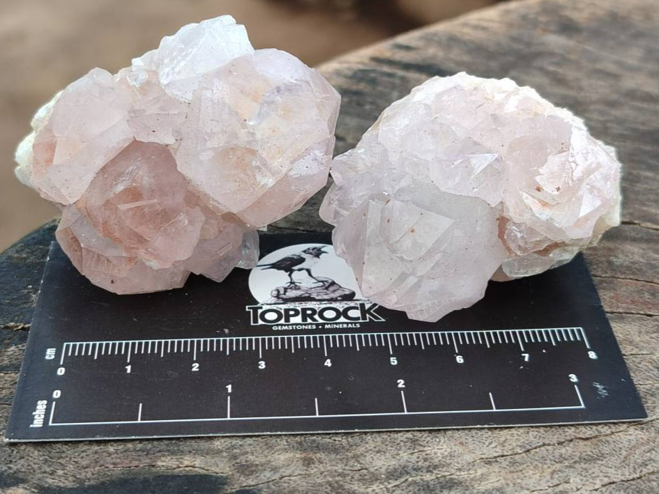 Natural Amethyst Spirit Quartz Clusters x 20 From Boekenhouthoek, South Africa - Toprock Gemstones and Minerals 