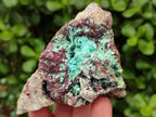 Natural Salrose Cobaltion Dolomite with Malachite Specimens x 6 From Kakanda, Congo - Toprock Gemstones and Minerals 