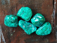 Polished Dioptase Free Forms x 35 From Likasi, Congo