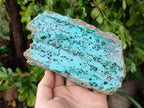 Natural Drusy Coated Chrysocolla Specimens x 3 From Likasi, Congo - Toprock Gemstones and Minerals 