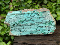 Natural Drusy Coated Chrysocolla Specimens x 3 From Likasi, Congo