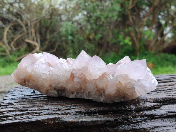 Natural Pale Lilac Spirit Quartz Cluster x 1 From Boekenhouthoek, South Africa
