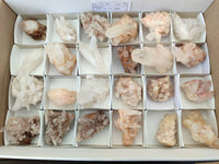 Natural Quartz Clusters x 24 From Madagascar