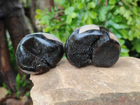 Polished Septerye Nodule Free Forms x 6 From Mahajanga, Madagascar