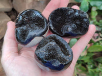Polished Septerye Nodule Free Forms x 6 From Mahajanga, Madagascar