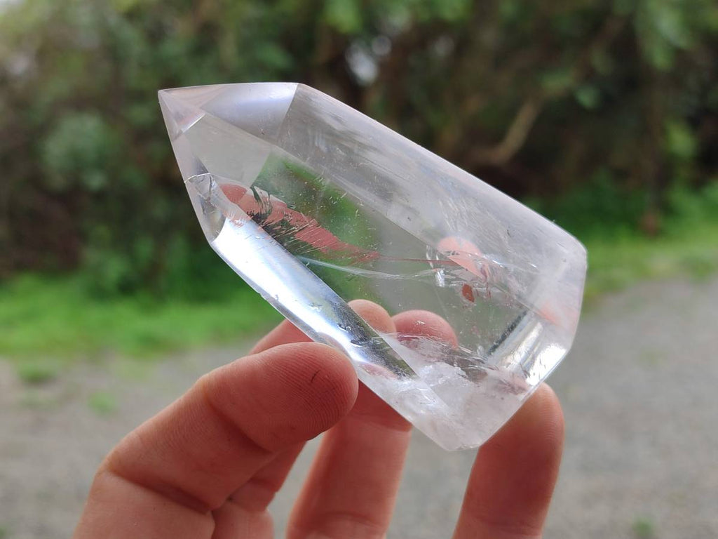 Polished Clear Quartz Crystals x 6 From Madagascar - Toprock Gemstones and Minerals 