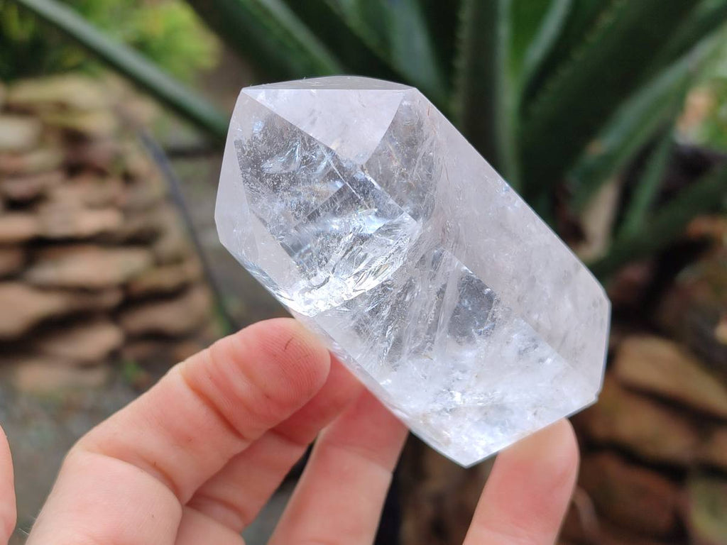 Polished Clear Quartz Crystals x 6 From Madagascar - Toprock Gemstones and Minerals 