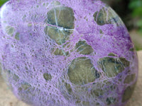 Polished Mix Stichtite Standing Free Forms and Free Forms x 4 From Barberton, South Africa