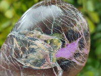 Polished Mix Stichtite Standing Free Forms and Free Forms x 4 From Barberton, South Africa