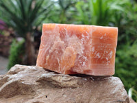 Natural Sunset Orange Calcite Specimens x 6 From Spitzkop, Namibia