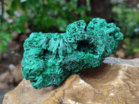 Natural Silky Malachite Specimens x 2 From Kasompe, Congo