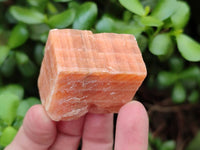 Natural Sunset Orange Calcite Specimens x 24 From Spitzkop, Namibia