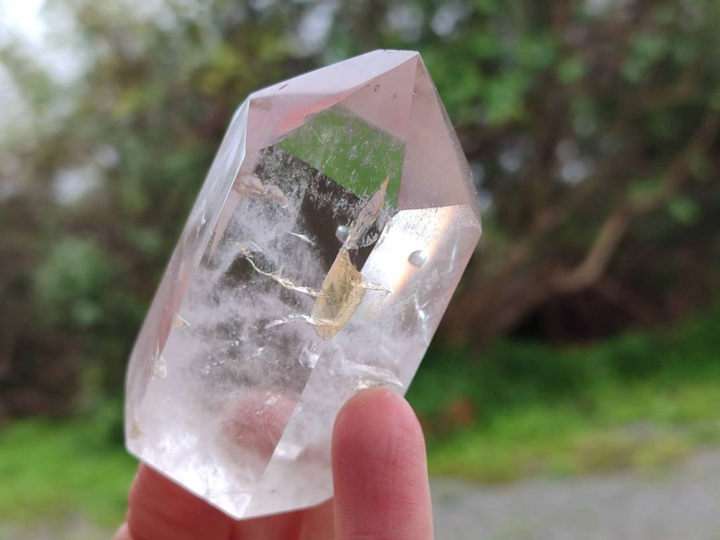 Polished Clear Quartz Crystals x 6 From Madagascar - Toprock Gemstones and Minerals 