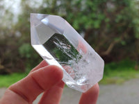 Polished Clear Quartz Crystals x 6 From Madagascar
