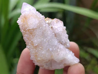 Natural Small Amethyst and Ametrine Spirit Quartz Clusters x 12 From South Africa