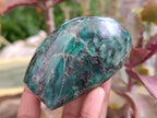 Polished Emerald Mica 'Mutokolite' Standing Free Forms x 4 From Mutoko, Zimbabwe - Toprock Gemstones and Minerals 
