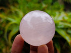 Polished Star Rose Quartz Spheres x 6 From Madagascar - Toprock Gemstones and Minerals 