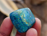 Polished Azurite And Flower Banded Malachite Free Forms x 70 From Congo