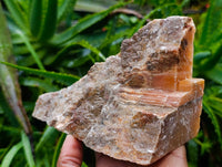 Natural Sunset Orange Calcite Specimens x 3 From Spitzkop, Namibia