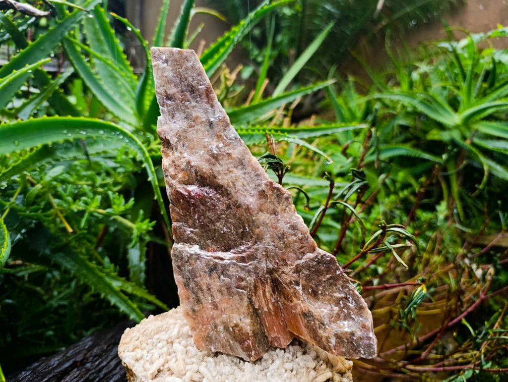 Natural Sunset Orange Calcite Specimens x 3 From Spitzkop, Namibia - Toprock Gemstones and Minerals 
