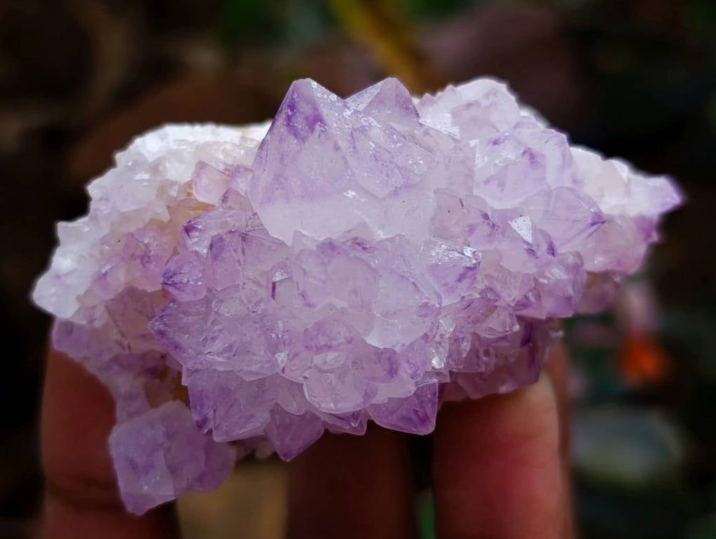 Natural Sunburst Amethyst Spirit Quartz Clusters x 12 From Boekenhouthoek, South Africa - Toprock Gemstones and Minerals 