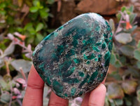 Polished Emerald Mica 'Mutokolite' Free Forms x 6 From Mutoko, Zimbabwe