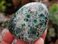 Polished Emerald Mica 'Mutokolite' Free Forms x 6 From Mutoko, Zimbabwe