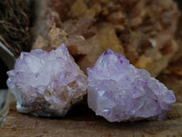 Natural Amethyst Spirit Quartz Clusters x 20 From Boekenhouthoek, South Africa