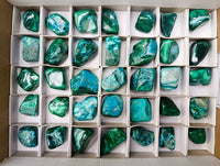 Polished Malacolla Free Forms x 35 From Kulukuluku, Congo