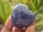 Polished Small Lazulite Hearts x 35 From Madagascar - Toprock Gemstones and Minerals 