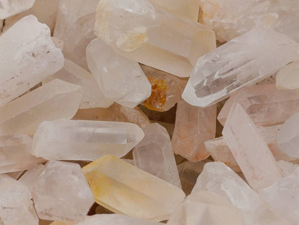 Natural Mine Run Quartz Crystals x 2.45 Kg Lot From Madagascar