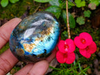 Polished Labradorite Galets x 20 From Tulear, Madagascar - Toprock Gemstones and Minerals 