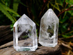 Polished Clear Quartz Crystals x 12 From Madagascar - Toprock Gemstones and Minerals 