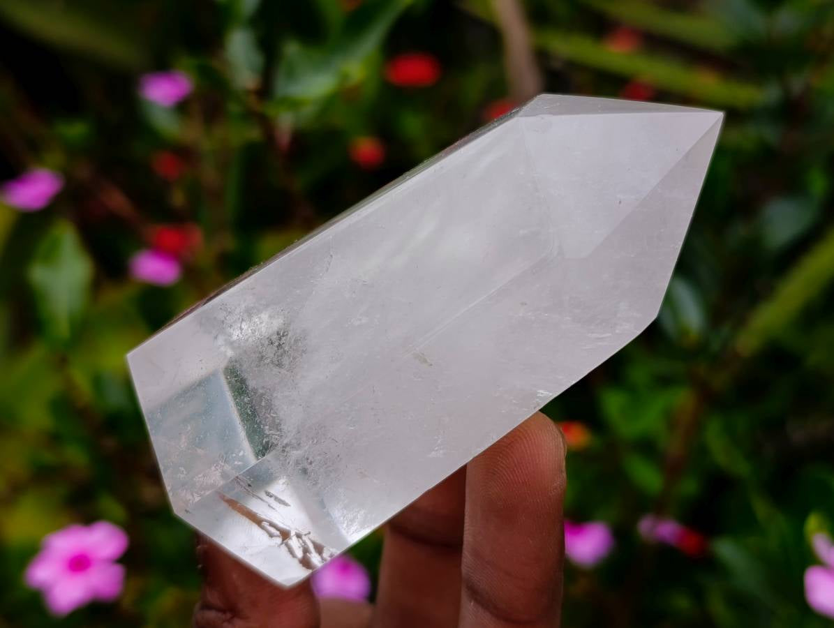 Polished Clear Quartz Crystals x 12 From Madagascar - Toprock Gemstones and Minerals 