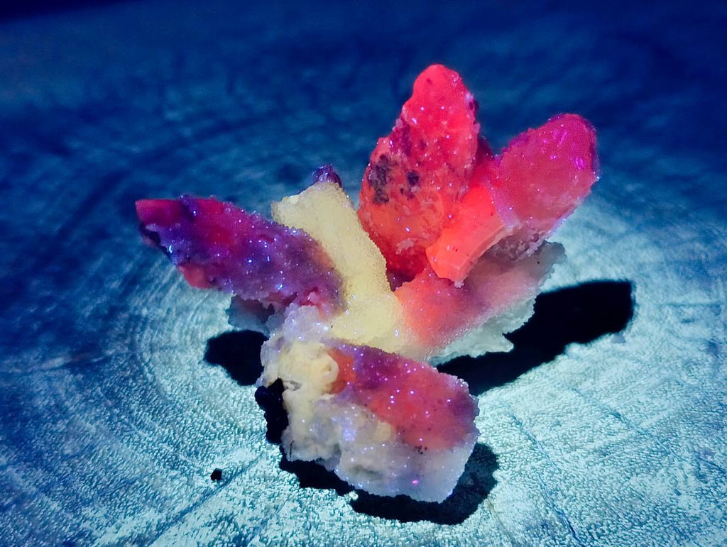 Natural Drusy Quartz Coated Calcite Pseudomorph Specimens x 12 From Alberts Mountain, Lesotho - Toprock Gemstones and Minerals 