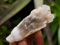 Natural Drusy Quartz Coated Calcite Pseudomorph Specimens x 12 From Alberts Mountain, Lesotho