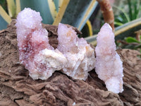 Natural Amethyst Spirit Quartz And Ametrine Clusters x 12 From Boekenhouthoek, South Africa