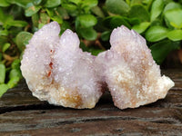 Natural Amethyst Spirit Quartz And Ametrine Clusters x 12 From Boekenhouthoek, South Africa
