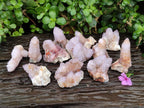 Natural Amethyst Spirit Quartz And Ametrine Clusters x 12 From Boekenhouthoek, South Africa - Toprock Gemstones and Minerals 