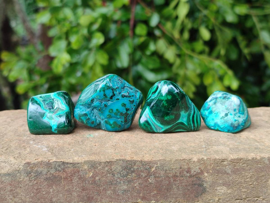 Polished Malacolla Free Forms x 35 From Kulukuluku, Congo - Toprock Gemstones and Minerals 